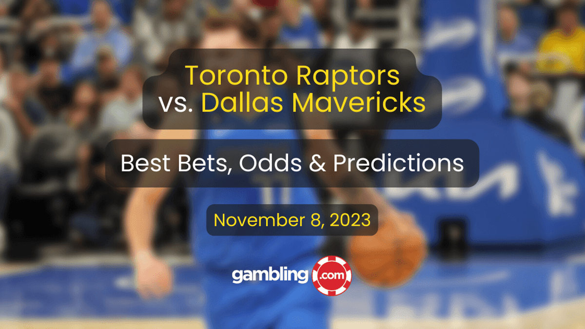 Raptors vs. Mavericks Prediction, NBA Odds &amp; NBA Player Props for 11/08