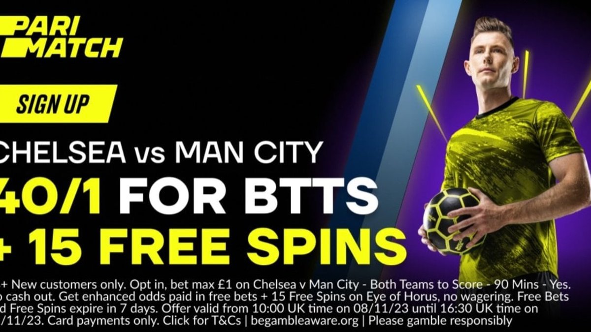 Premier League Betting Offer: Get 40/1 On Both Chelsea and Man City To Score