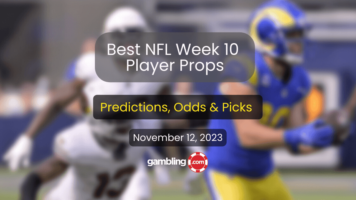 NFL Player Props Week 10: NFL Predictions &amp; Best NFL Player Props This Week