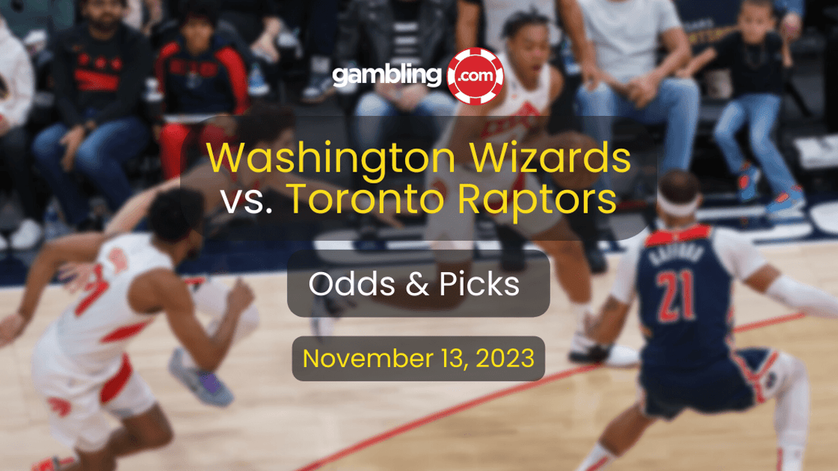 Wizards vs. Raptors Prediction, Odds &amp; NBA Player Props for 11/13