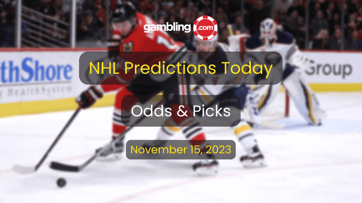 Best NHL Bets Today: NHL Picks, Odds &amp; NHL Predictions for 11/15
