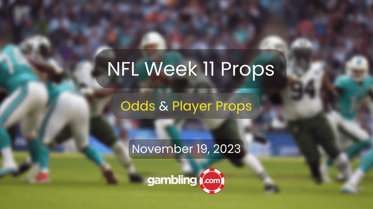 NFL Week 11 Player Props: Odds, Predictions &amp; Best Player Props
