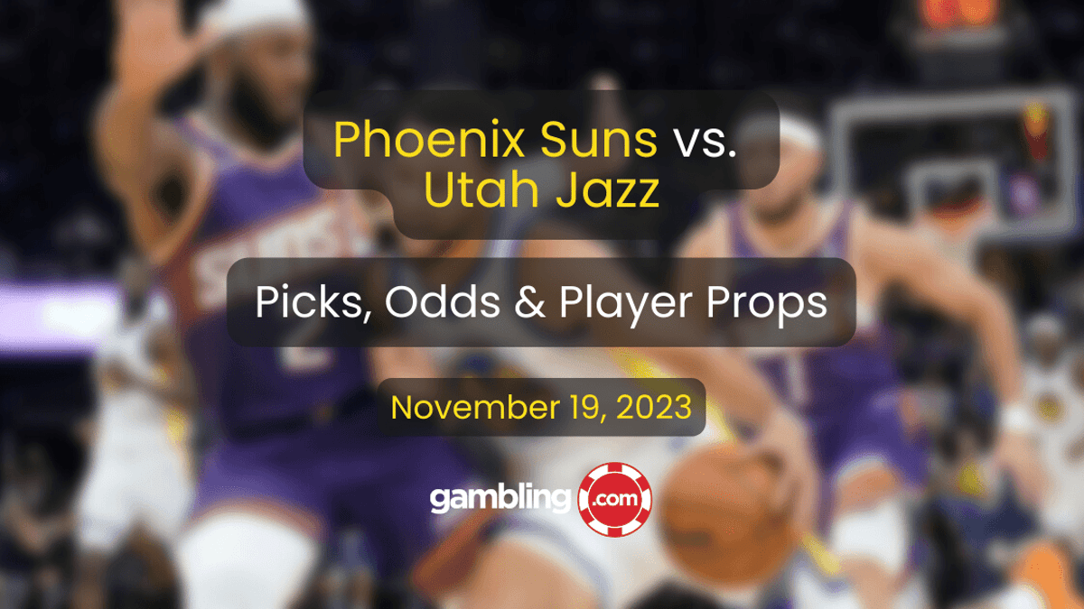 Suns vs. Jazz Prediction, Odds &amp; NBA Player Props for 11/19