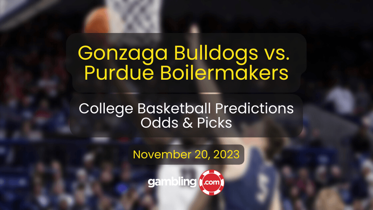 Purdue vs. Gonzaga Prediction &amp; College Basketball Picks for 11/20