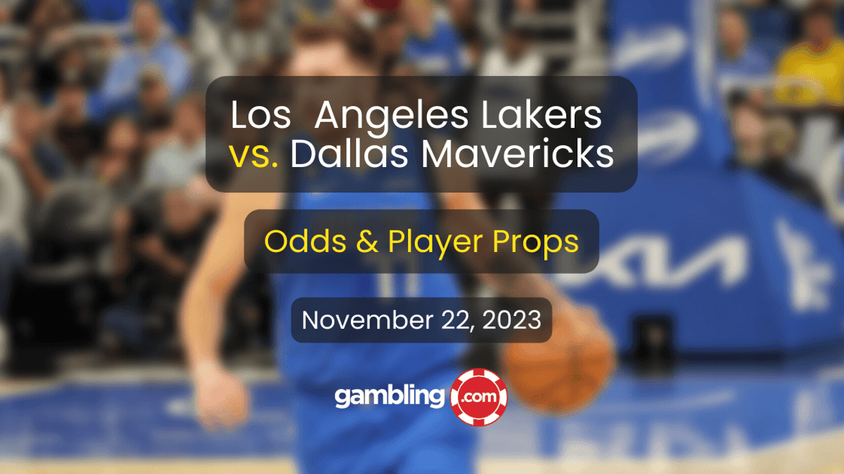 Lakers vs. Mavericks Prediction, Odds &amp; NBA Player Props for 11/22