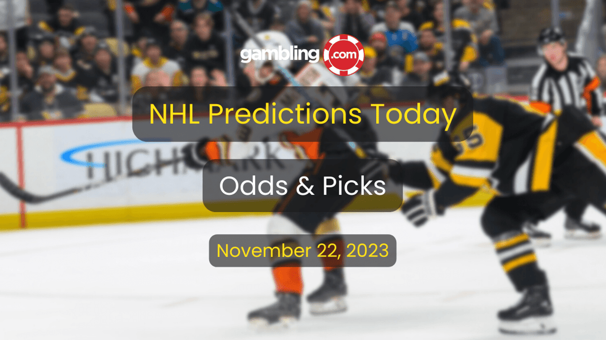Best NHL Bets Today: NHL Picks, Odds &amp; NHL Predictions for 11/22