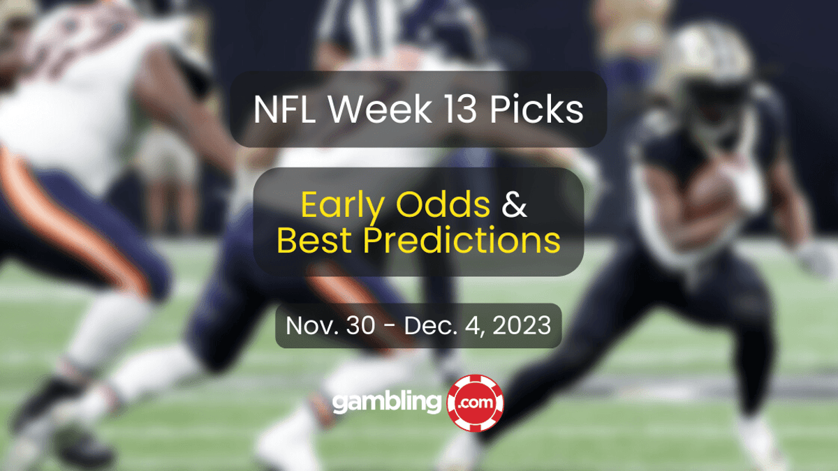 NFL Week 13 Early Predictions, Odds &amp; 4 NFL Picks for Week 13