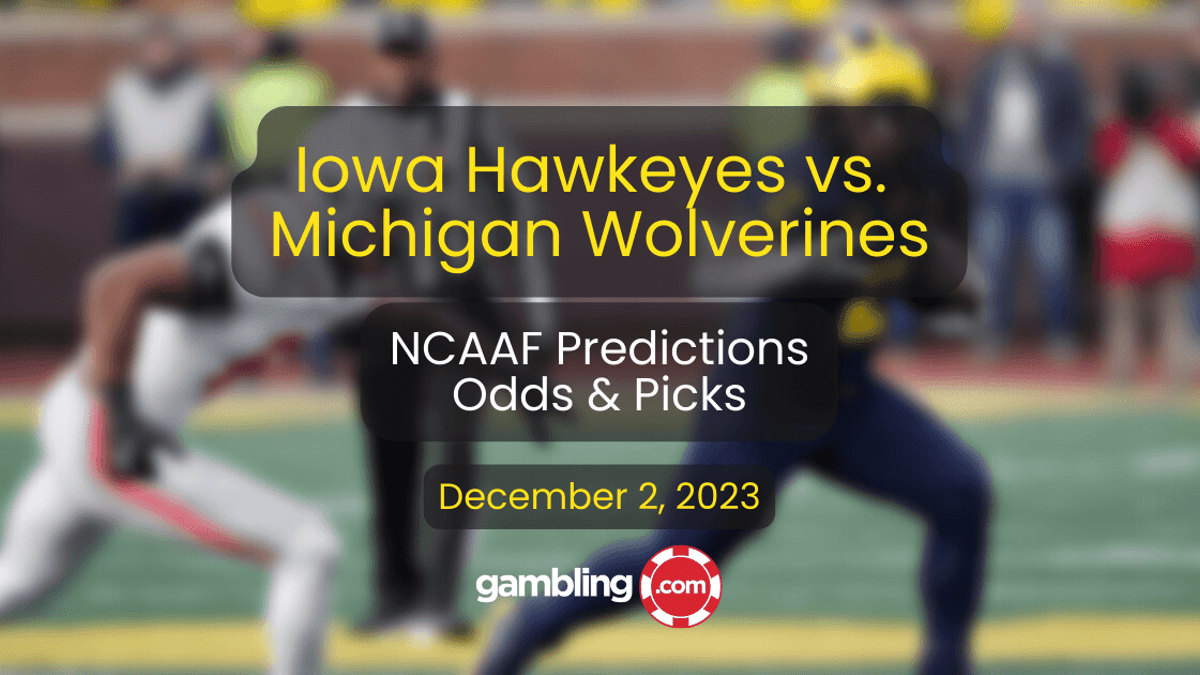 Big Ten Championship Odds &amp; Michigan vs. Iowa Prediction for 12/02