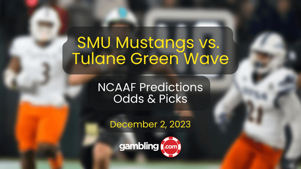 AAC Championship Odds &amp; SMU vs. Tulane Prediction for Saturday 12/02