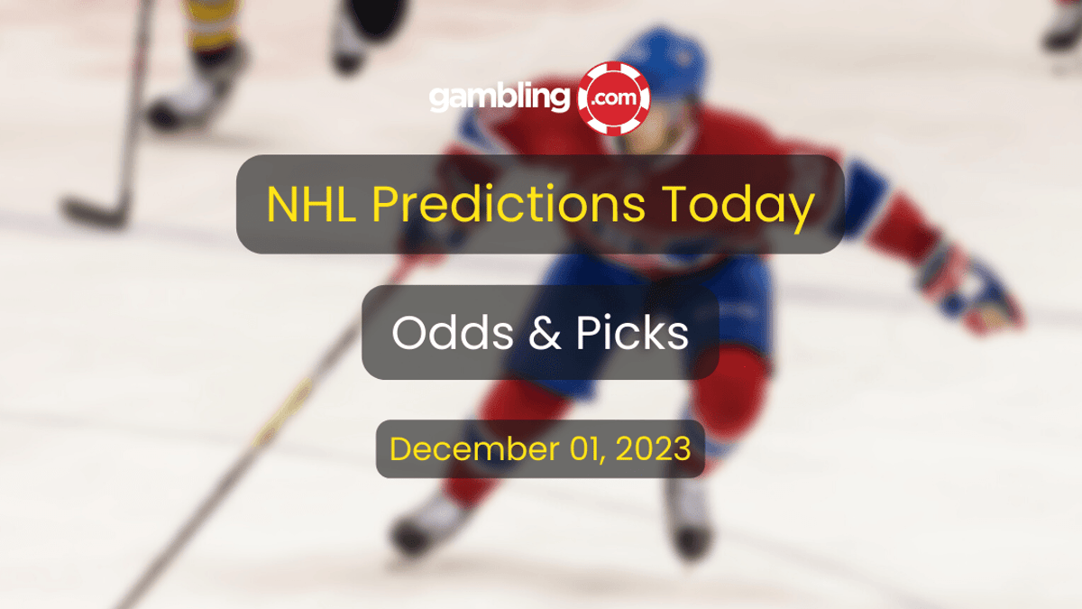 Best NHL Bets Today: NHL Picks, Odds &amp; NHL Predictions for 12/01