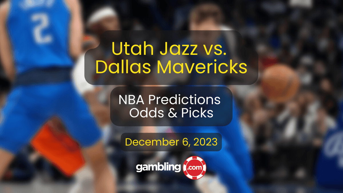 Jazz vs. Mavericks Prediction, Odds &amp; NBA Player Props for 12/06