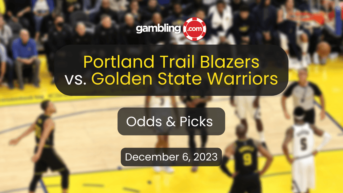 Trail Blazers vs. Warriors Prediction, Odds &amp; NBA Player Props for 12/06