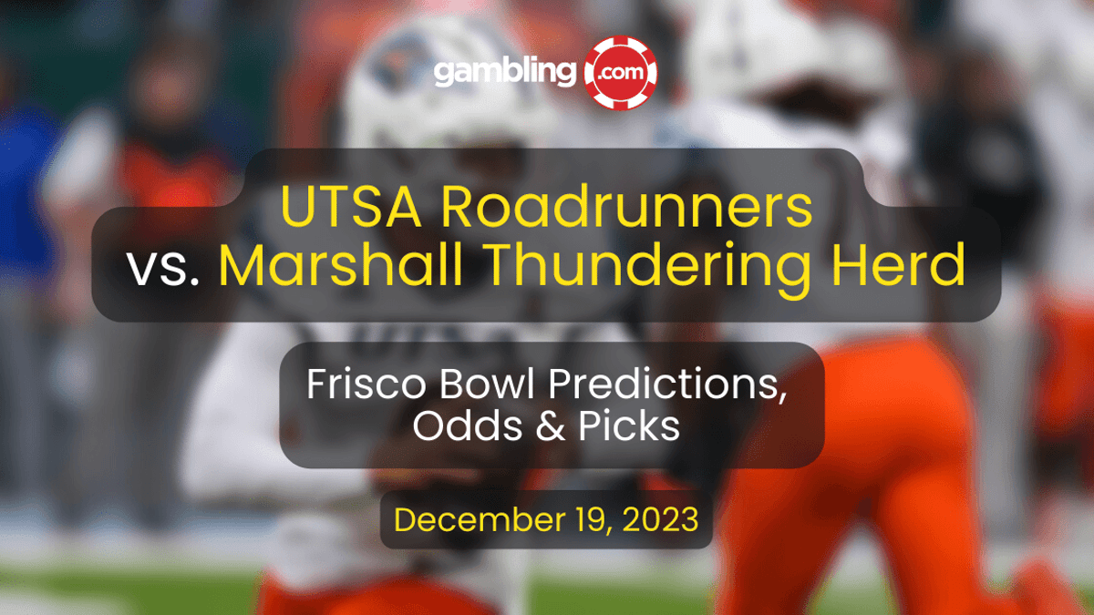 UTSA vs. Marshall Prediction &amp; Frisco Bowl College Football Picks