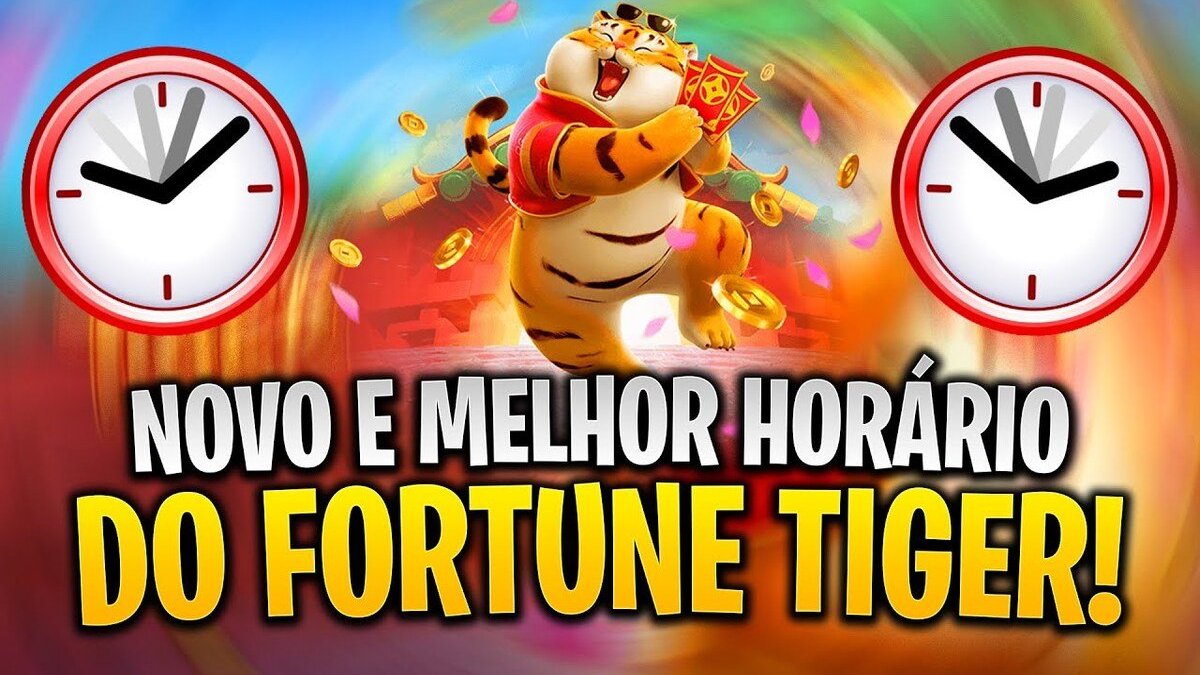 Melhor horário para jogar Fortune Tiger