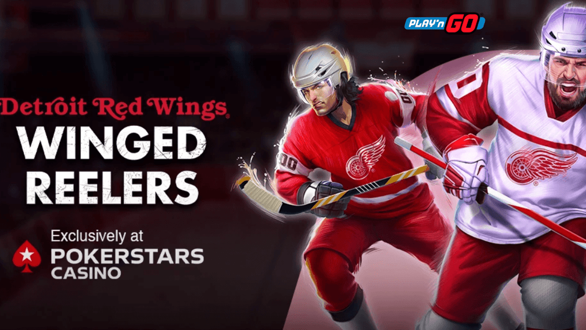 Play&#039;n GO Launches Detroit Red Wings Winged Reelers Slot at PokerStars Michigan