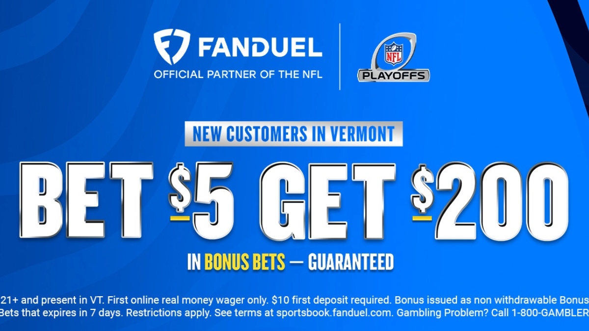 FanDuel Vermont Promo Code Unlock Special 200 SignUp Bonus