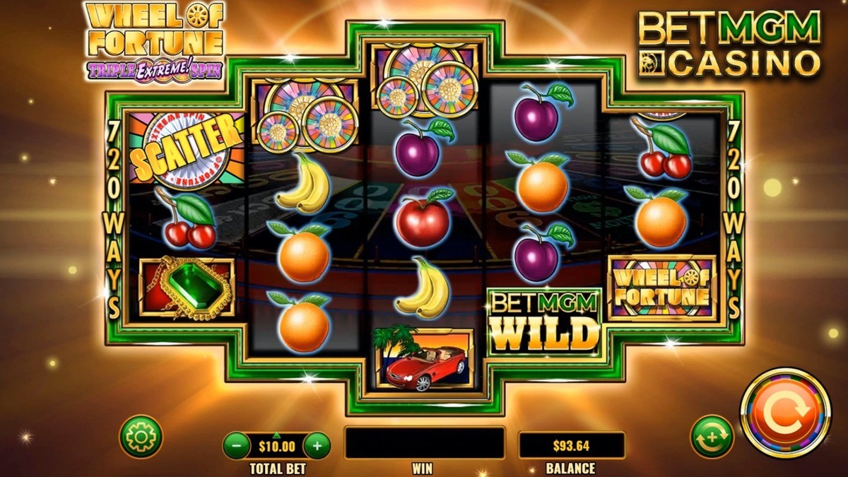 BetMGM Rolls Out Exclusive New Wheel of Fortune Online Slot Game