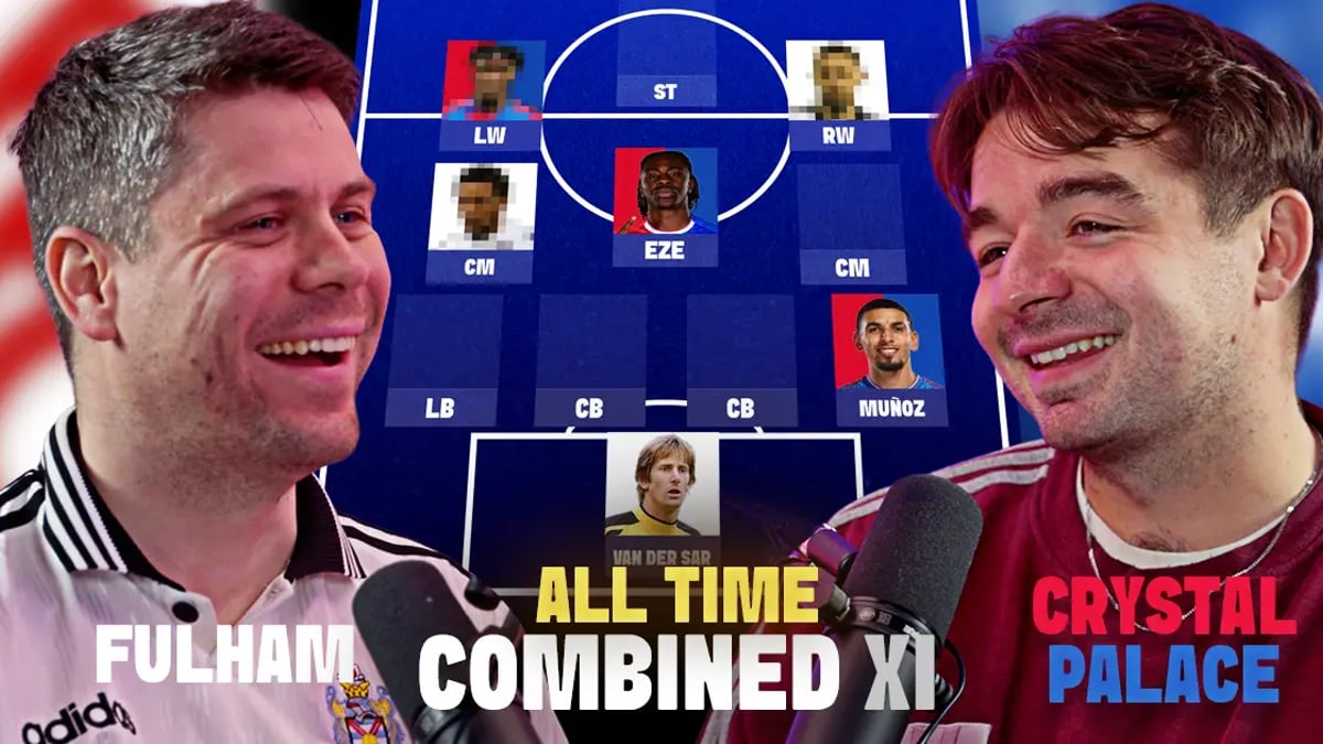Watch: Fans Debate Best Fulham And Crystal Palace Combined XI On That's Offside Watch: Fans Debate Best Fulham And Crystal Palace Combined XI On That's Offside