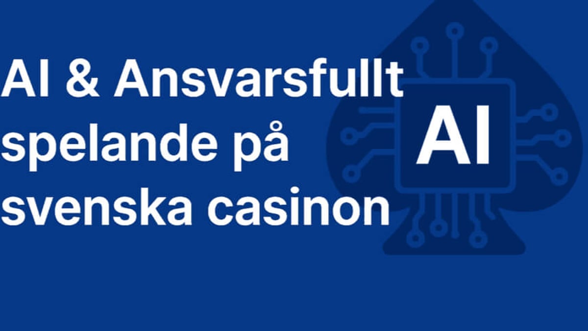 AI i kampen mot spelberoende – ny teknik gör svenska casinon tryggare AI i kampen mot spelberoende – ny teknik gör svenska casinon tryggare