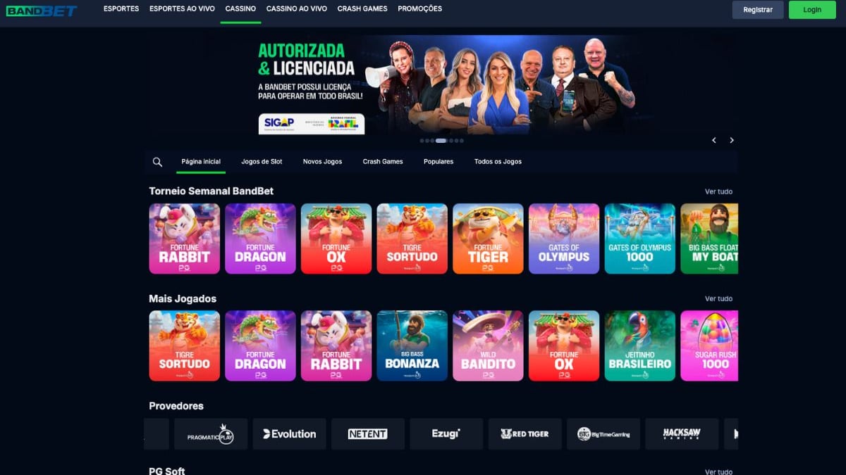 BandBet: Plataforma de Apostas Online é Lançada BandBet: Plataforma de Apostas Online é Lançada
