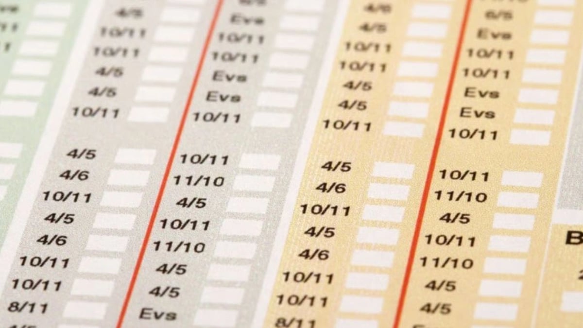 How do Betting Odds Work? A sheet listing odds