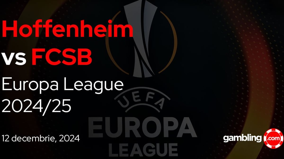 Biletul zilei 12 decembrie | Ponturi Hoffenheim vs FCSB | Europa League | Gambling.com Biletul zilei 12 decembrie | Ponturi Hoffenheim vs FCSB | Europa League | Gambling.com
