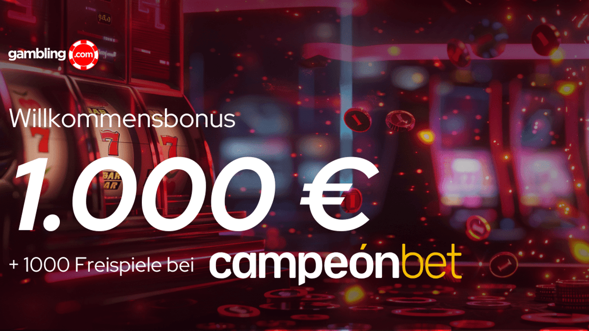 CampeonBet exklusiver Promo Bonus – 400% bis zu 1000€ + 1000 Freispiele CampeonBet exklusiver Promo Bonus – 400% bis zu 1000€ + 1000 Freispiele