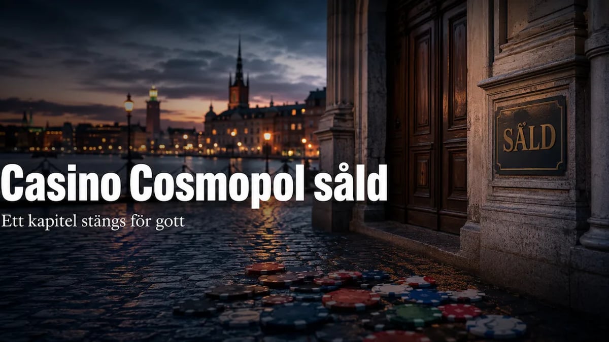 Casino Cosmopol fastigheten såld. En era av landbaserat casino tar slut Casino Cosmopol fastigheten såld. En era av landbaserat casino tar slut