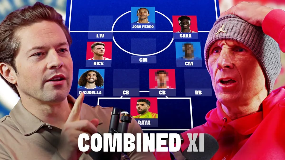 Watch: Fans Clash Over Chelsea And Arsenal Combined XI On That's Offside Watch: Fans Clash Over Chelsea And Arsenal Combined XI On That's Offside