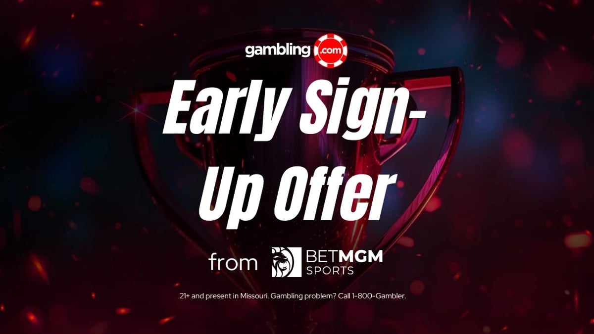 BetMGM Missouri Promo Code: Early Sign-Up Gets Up to $1,500 Back if You Lose (Nov. 18) BetMGM Missouri Promo Code: Early Sign-Up Gets Up to $1,500 Back if You Lose (Nov. 18)