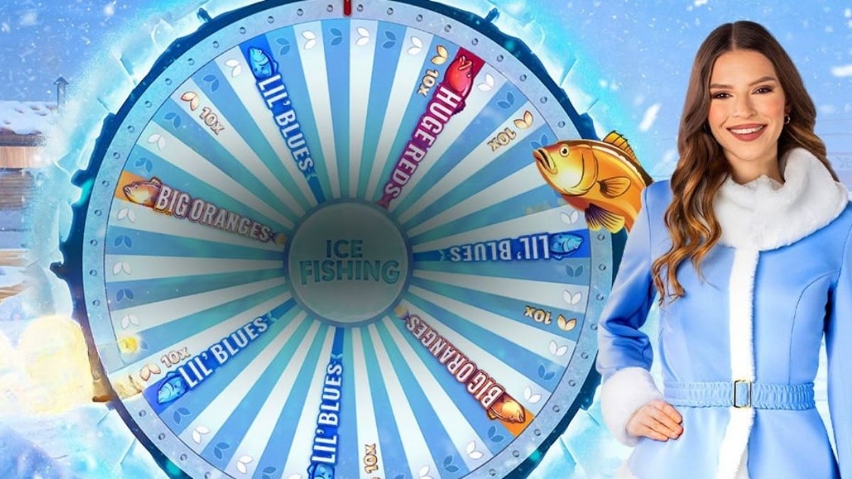 Ice Fishing: Novo Game Show ao Vivo da Evolution