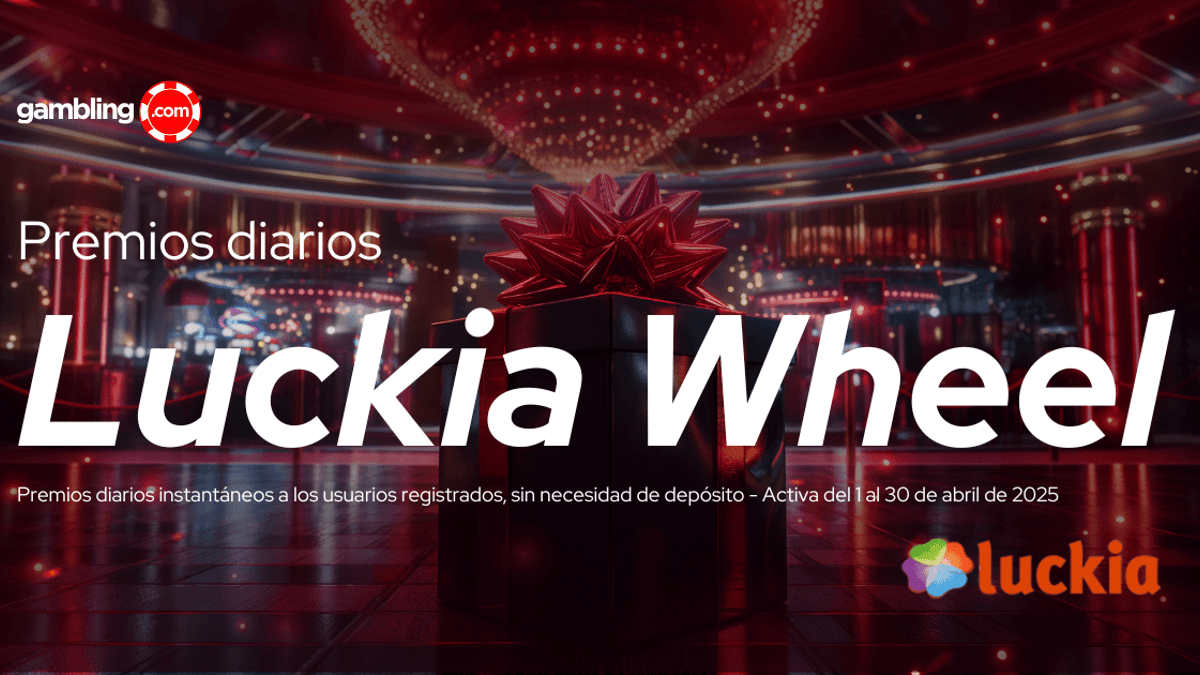 Luckia Wheel: premios diarios al girar la ruleta Luckia Wheel: premios diarios al girar la ruleta