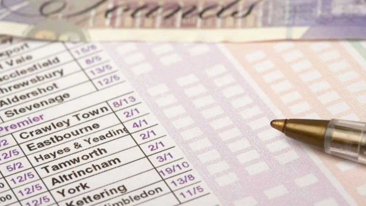 a racecard with odds for betting on horse racing