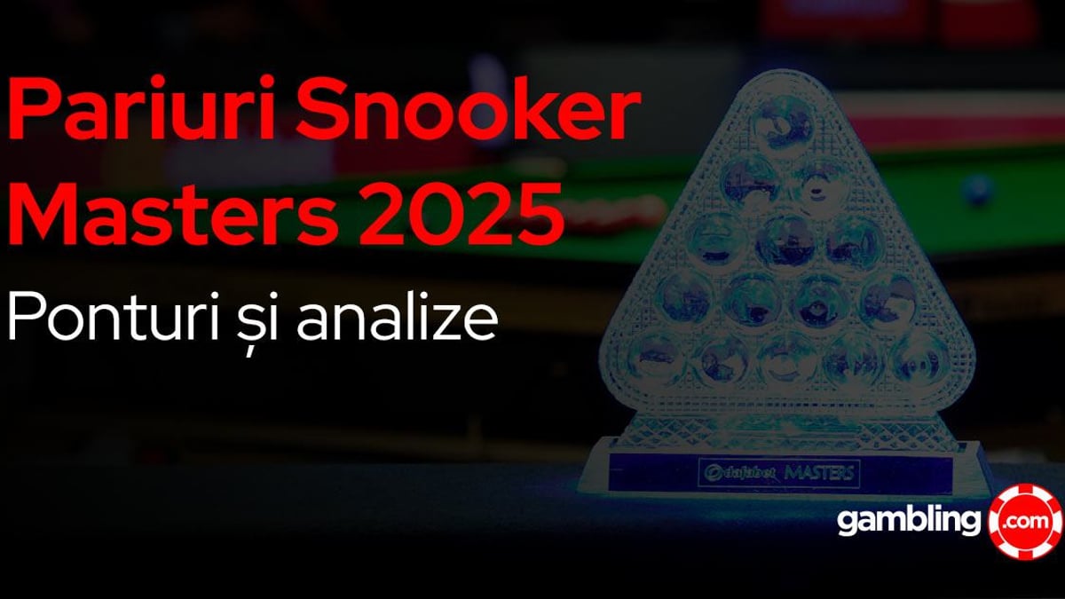 Pariuri Snooker Masters 2025 - Ponturi și analize complete Pariuri Snooker Masters 2025 - Ponturi și analize complete