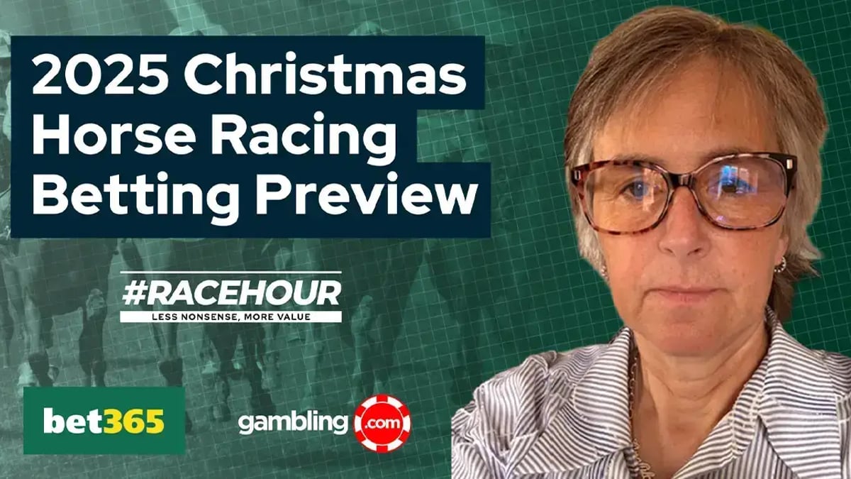 Watch: Racehour Christmas Special Previews Festive Crackers - Plus A 25/1 Tip Watch: Racehour Christmas Special Previews Festive Crackers - Plus A 25/1 Tip
