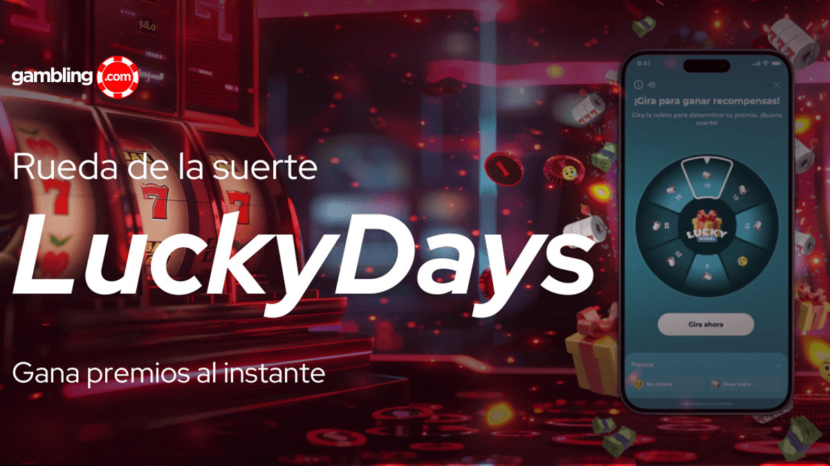 Rueda de la Suerte LuckyDays: Giros gratis sin rollover Rueda de la Suerte LuckyDays: Giros gratis sin rollover