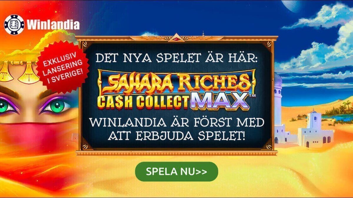 🏆 Spela Sahara Riches Cash Collect Max – exklusivt hos Winlandia före alla andra 🏆 Spela Sahara Riches Cash Collect Max – exklusivt hos Winlandia före alla andra