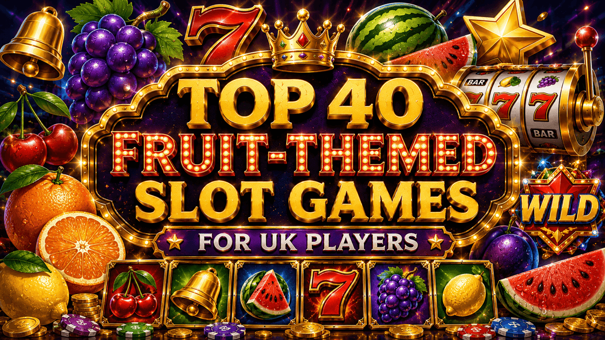 Top 40 Fruit-Themed Slot Games for UK Players Top 40 Fruit-Themed Slot Games for UK Players