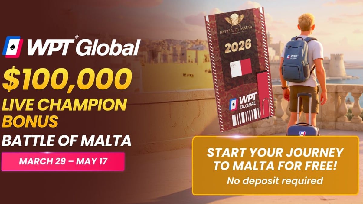 Freeroll Your Way To The Battle Of Malta On WPT Global Freeroll Your Way To The Battle Of Malta On WPT Global