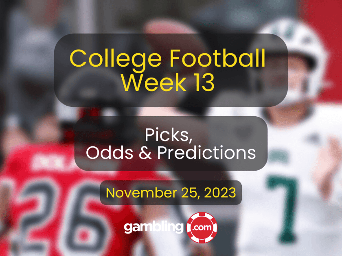 College Football Week 13 Picks & Best College Football Bets