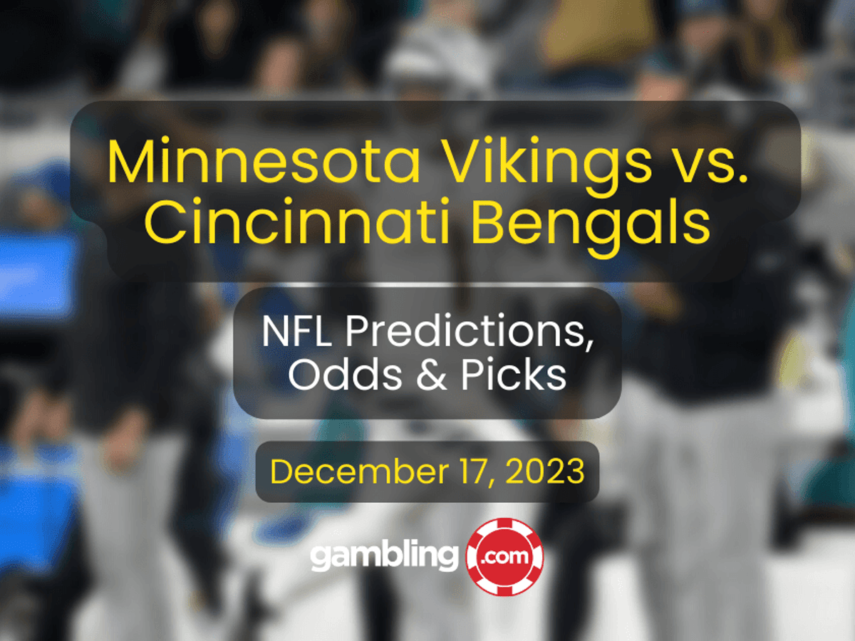 Vikings vs. Bengals Anytime TD Scorer, Odds & NFL Prediction