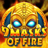 9 Masks of Fire slot logo