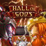 Hall of Gods slot logo