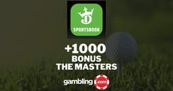 DraftKings Masters Promo Code - Get a +1000 Odds Boost On Your Favorite Golfer