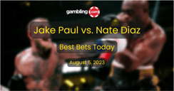Jake Paul vs. Nate Diaz Odds, Picks &amp; Predictions