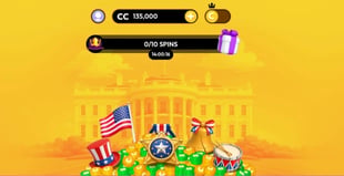 A screenshot of CrownCoins' homepage