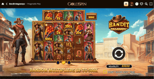 GoldSpin Bandit Megaways