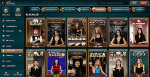 MyEmpire Blackjack Tables