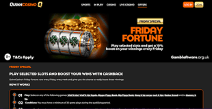 Quinnbet Casino Promotions