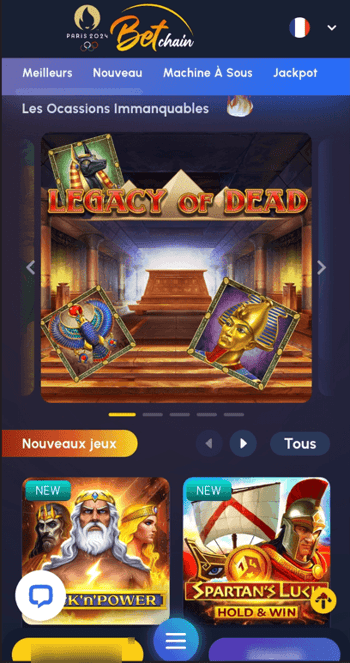 BetChain Casino Mobile CAFR